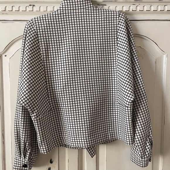 CAbi Windowpane Button Down Jacket - Picture 3 of 5